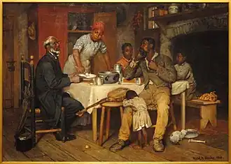 Une visite pastorale, Richard Norris Brooke, Virginie, 1881.