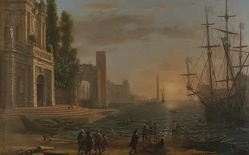 Port maritime, 1644, NG5, National Gallery