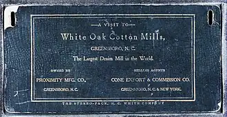 illustration de Cone Mills Corporation