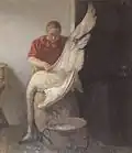 Jeune fille plumant un cygne, 1900 (Nordjyllands Kunst Museum, Aalborg, Danemark).