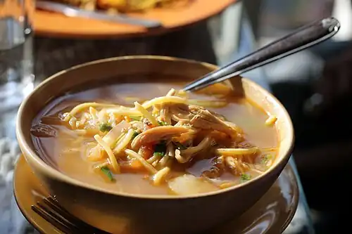 Thukpa du Sikkim.