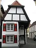 Une maison de 1608.