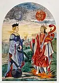 Rencontre du Roi Soleil et de la Reine Lune