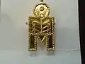 Un mangalsutra de cocotier