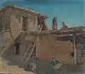 Maison villageoise à Niavaran, circa 1930