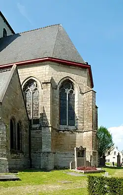 Le chevet.