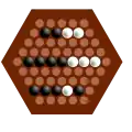 Dans ces trois cas, Noir ne peut pas pousser.1) 2 contre 2 : force insuffisante2) Il est impossible de pousser 3 billes, même avec 4 !3) La bille noire à droite de la blanche empêche Noir d’effectuer une poussée.