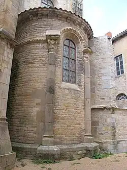 Abside du petit transept.