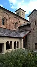 Détail de l'abbaye.