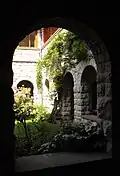 Vue du cloître.