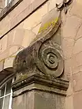 Détail d’une sculpture de contrefort.