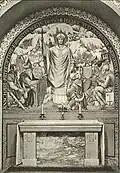 Autel de Saint Anschaire et peintures murales - détruites en 1941