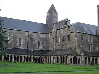 L'abbaye blanche.