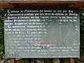 Panneau 1 : bref historique (état en 2015).