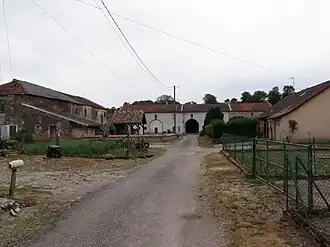 Le hameau de Flabémont qui accueillait autrefois l'abbaye Notre-Dame-de-l'Assomption.