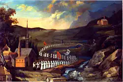 Ex-voto du pèlerinage des fidèles de Reillanne à Notre-Dame de Lure, milieu du XIXe&nbsp;siècle
