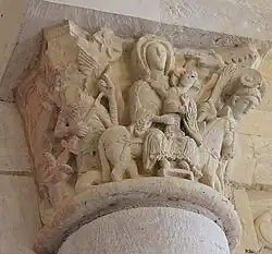 La fuite en Égypte abbaye de Saint-Benoît-sur-Loire.
