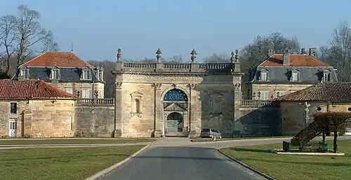 Entrée de l'abbaye.