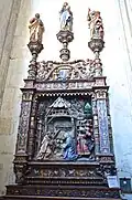 Retable de la Nativité, collégiale Saint-Vulfran d'Abbeville (fin XVe-début XVIe et XIXe&nbsp;siècles)