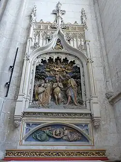Le baptême du Christ.