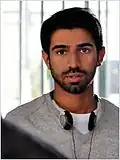 Abdulla Alkaabi sur le tournage de The Philosopher.