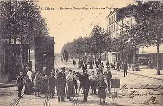 Le boulevard Victor-Hugo, dans les années 1900.