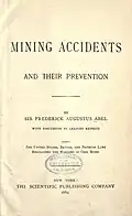 Mining accidents and their prevention, 1889