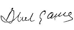 signature d'Abel Gance