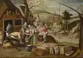 Automne par Abel Grimmer, 1607.