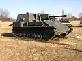SU76 au United States Army Ordnance Training and Heritage Center à Aberdeen Proving Ground