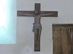 Le Christ en croix.