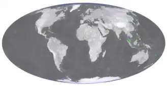 Description de l'image Abrodictyum pluma distribution.png.