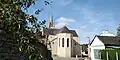 Abside de l'église Notre-Dame de La Chapelle-Caro.