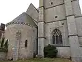 L'abside romane.