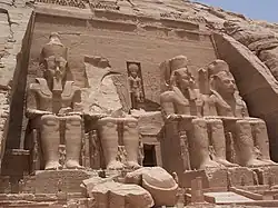 Temple de Ramsès&nbsp;II en 2007.