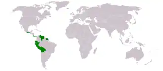 Description de l'image Acacia-tenuifolia-range-map.png.
