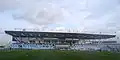 La tribune principale de l'Academy Stadium, disposant de bureaux et d'une salle de conférence.