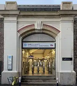 L'autre accès côté Villemomble.