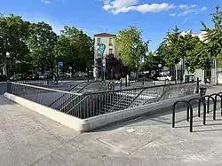 L'accès no&nbsp;3 « Boulevard Félix Faure ».