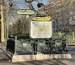 L'accès no&nbsp;1 « Rue Saint-Sabin ».