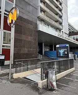 L'accès no&nbsp;4 « Rue du Landy ».