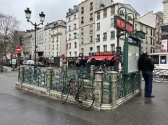 L'accès occidental.
