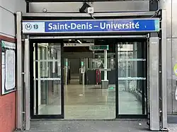 L'accès no&nbsp;2 « Avenue de Stalingrad ».