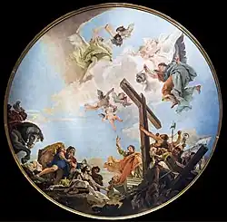 Découverte de la Vraie Croix (c.1745) Gallerie dell'Accademia de Venise.