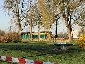NS VIRM (en) 9405 impliqué dans l'accident.
