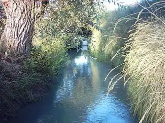 Seguia du Nogueral près de de Huerta Real