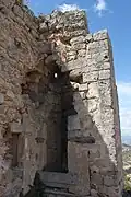 Minaret à l'angle nord-ouest.