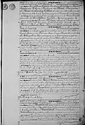 Acte de décès de sa jumelle (1871).