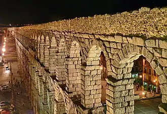 Vue pendant la nuit