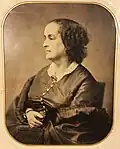 Portrait photographique d'Adèle Hugo, née Foucher, épouse de Victor Hugo (1803-1868), Pierre Petit.